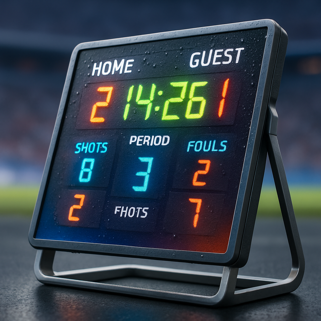 Foldable Waterproof LED Scoreboard