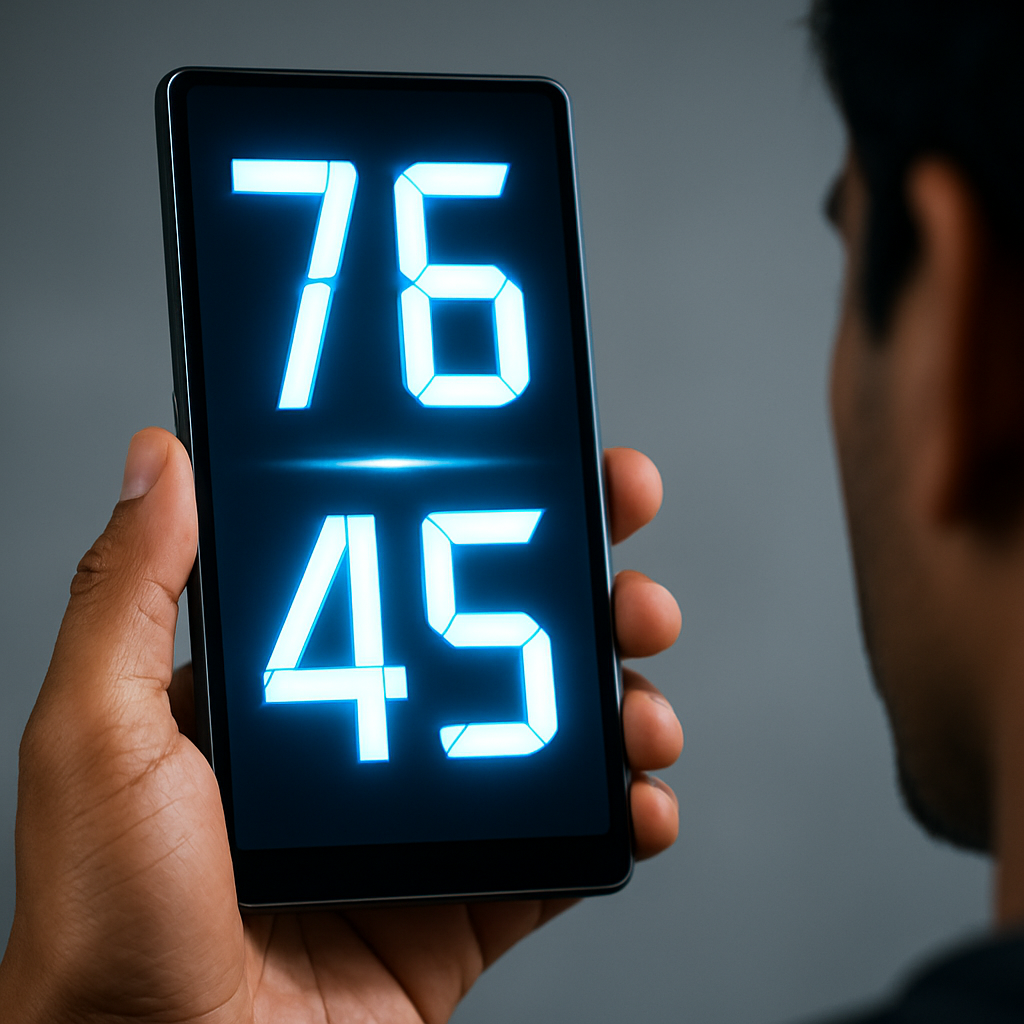 Handheld Digital LED Score Display
