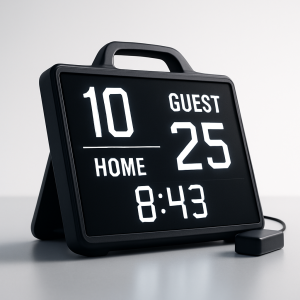High-Resolution Portable Scoreboard